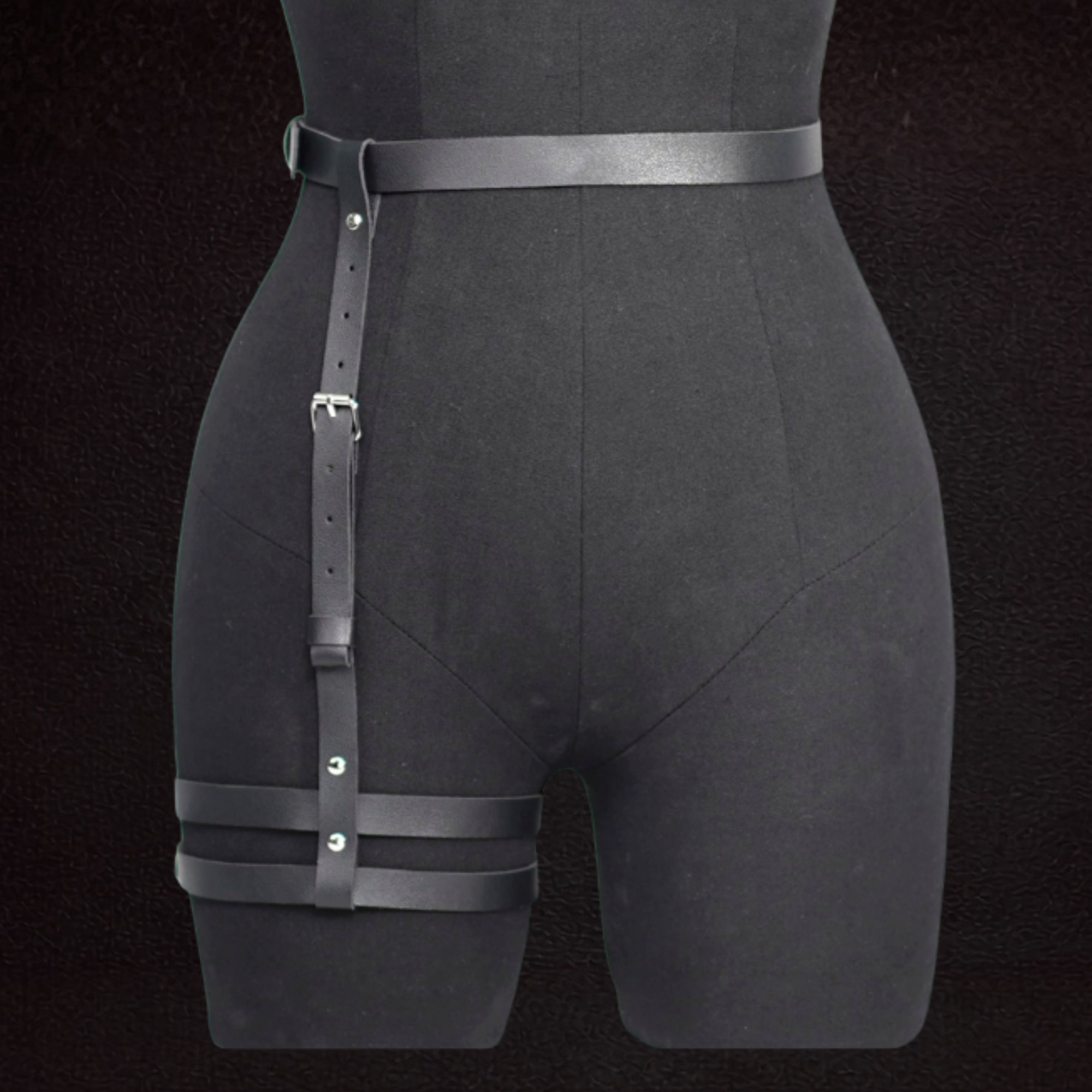 One Leg Garter Belt