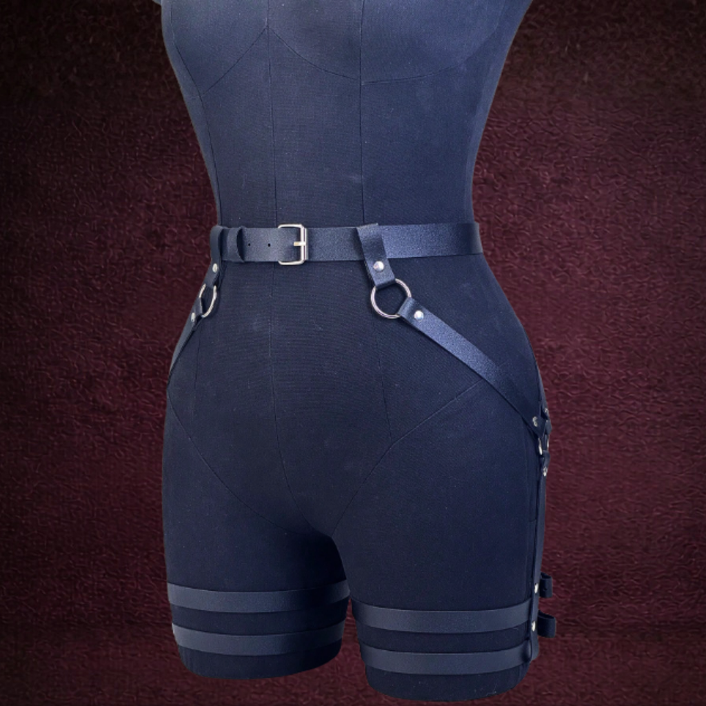 Double Thigh Garter Belt