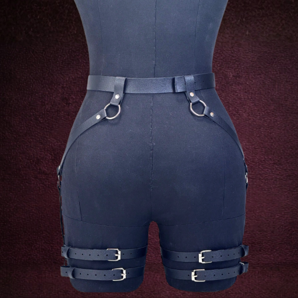 Double Thigh Garter Belt